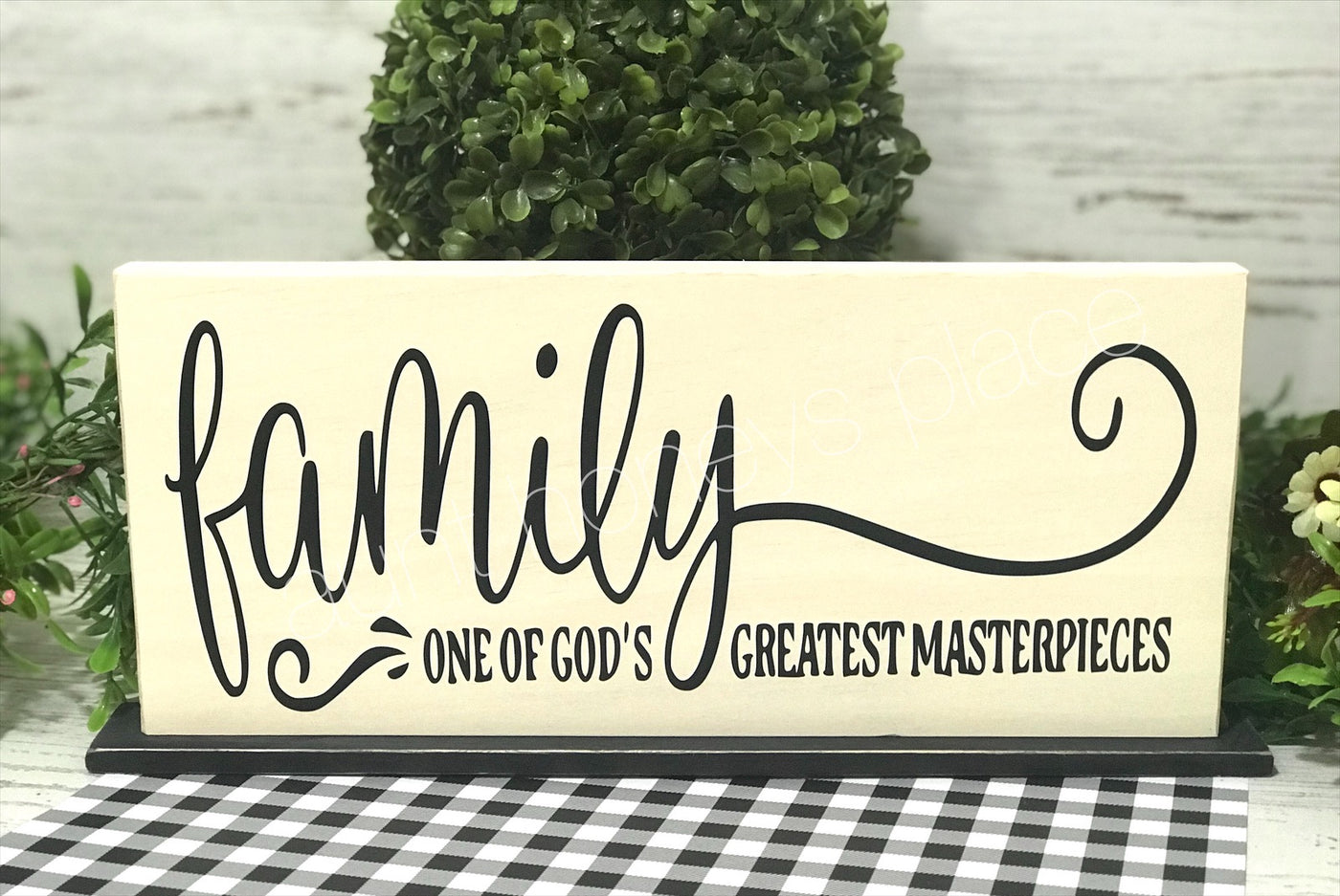 Tabletop Signs and Home Accessories
