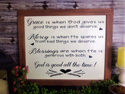 Grace is When God Gives us Good Things We Don’t Deserve - Aunt Honey's Place