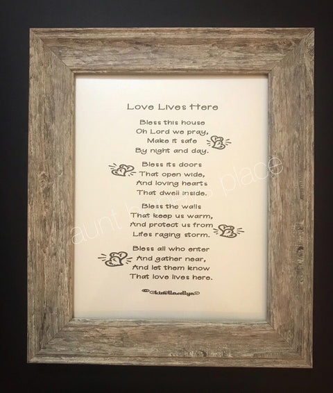 Love Lives Here - Aunt Honey's Place