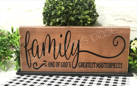 Family is one of God’s greatest masterpieces - Aunt Honey's Place