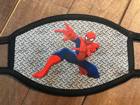 Spider-Man diamond plate face mask