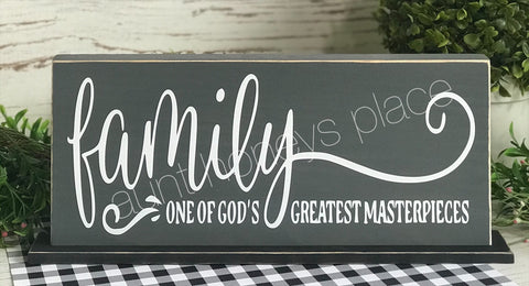 Family is one of God’s greatest masterpieces - Aunt Honey's Place