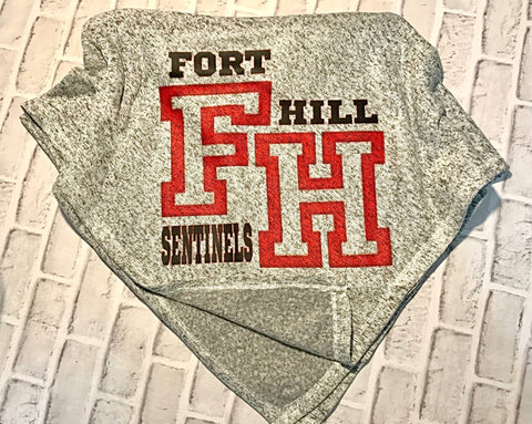 Fort Hill blanket/throw