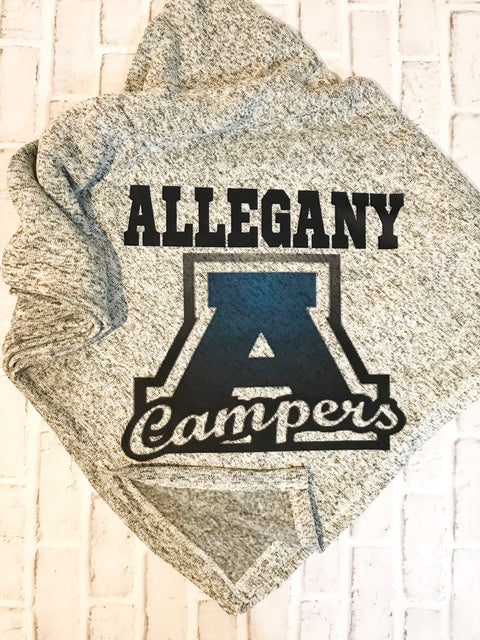 Allegany Campers blanket/throw