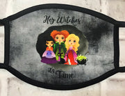 Sanderson sisters/Hocus pocus inspired face mask ... Hey witches...It’s time!